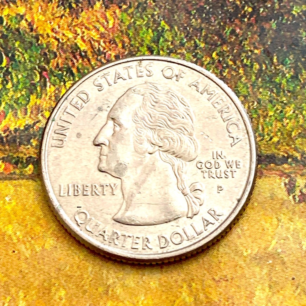 Vintage 2002 P Ohio State Astronaut Commemorative Quarter